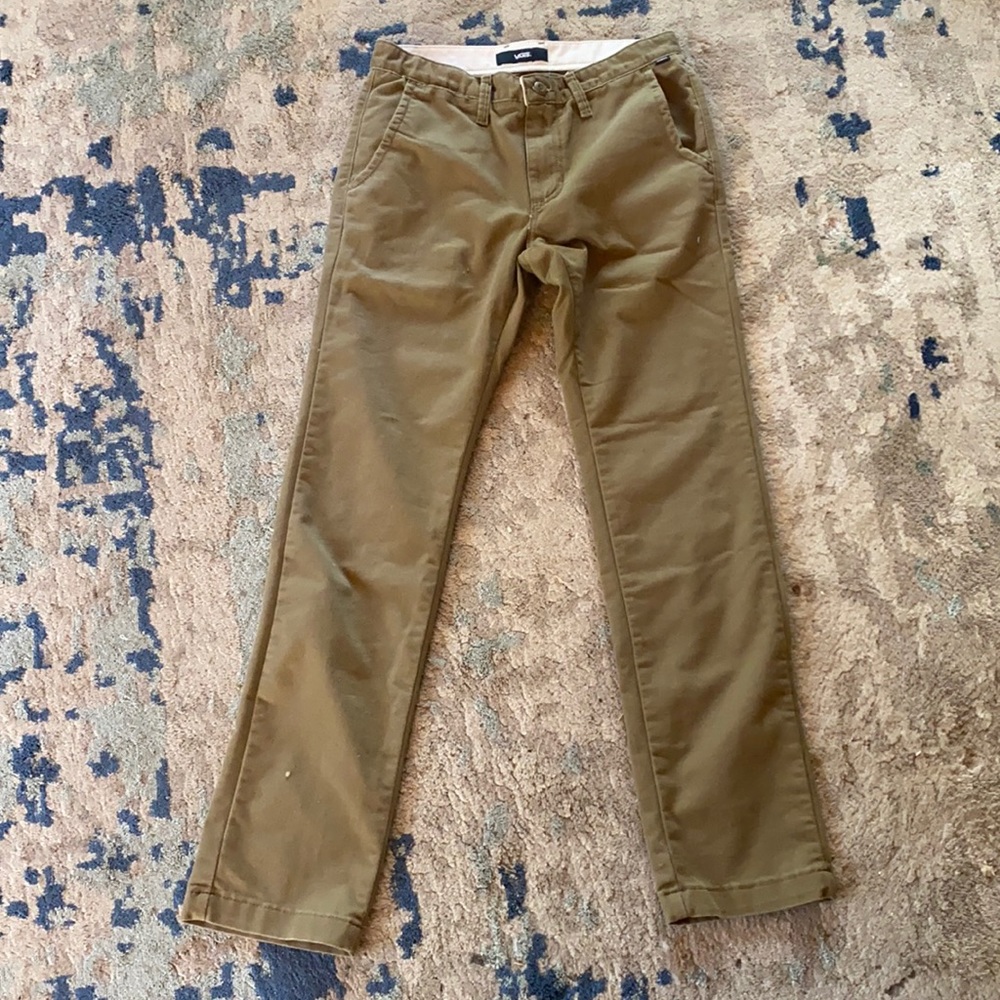 Vans khaki pants size 30